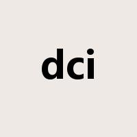 dci是什么意思