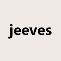 jeeves是什么意思