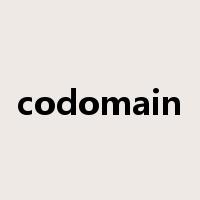 codomain是什么意思