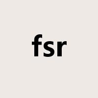 fsr是什么意思