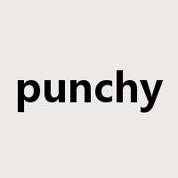 punchy是什么意思
