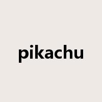 pikachu是什么意思