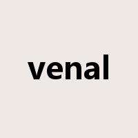 venal是什么意思