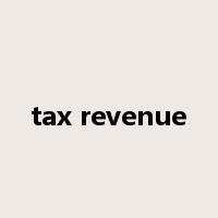 tax revenue是什么意思
