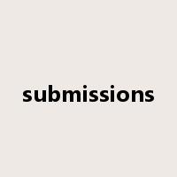 submissions是什么意思