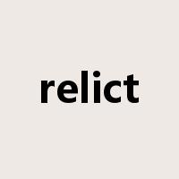 relict是什么意思