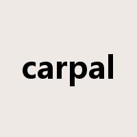 carpal是什么意思