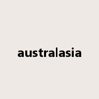 australasia是什么意思