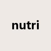 nutri是什么意思