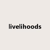 livelihoods是什么意思