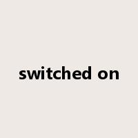 switched on是什么意思