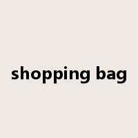 shopping bag是什么意思