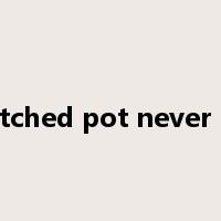 a watched pot never boils是什么意思