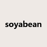 soyabean是什么意思