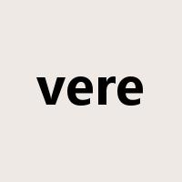 vere是什么意思