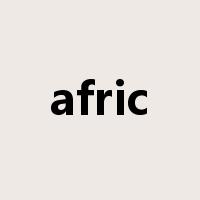 afric是什么意思