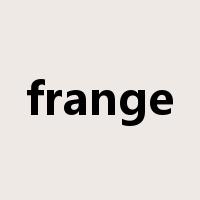 frange是什么意思