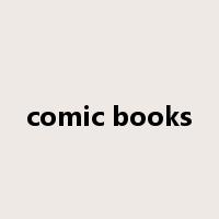 comic books是什么意思