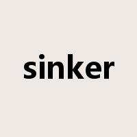 sinker是什么意思