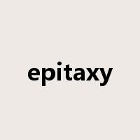 epitaxy是什么意思