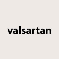 valsartan是什么意思