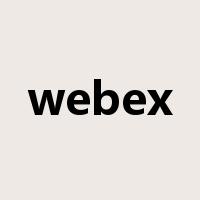 webex是什么意思