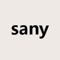 sany是什么意思