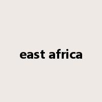 east africa是什么意思