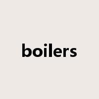 boilers是什么意思