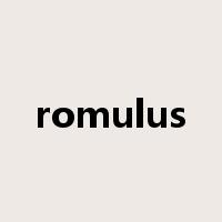 romulus是什么意思