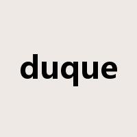 duque是什么意思