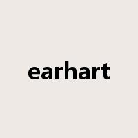 earhart是什么意思