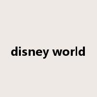 disney world是什么意思