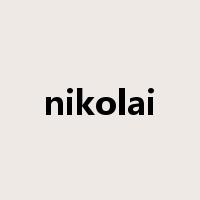 nikolai是什么意思