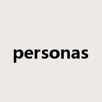 personas是什么意思