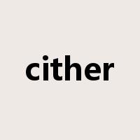 cither是什么意思