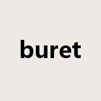 buret是什么意思