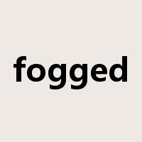 fogged是什么意思