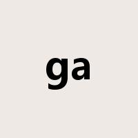 ga是什么意思