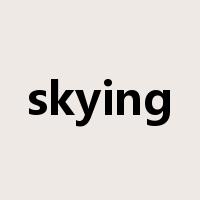 skying是什么意思