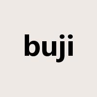 buji是什么意思