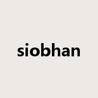 siobhan是什么意思