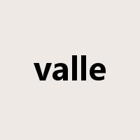 valle是什么意思