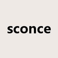 sconce是什么意思