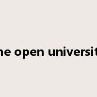 the open university是什么意思