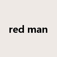red man是什么意思