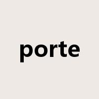 porte是什么意思