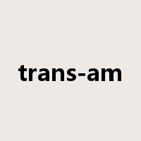 trans-am是什么意思