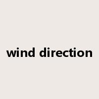 wind direction是什么意思