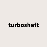 turboshaft是什么意思